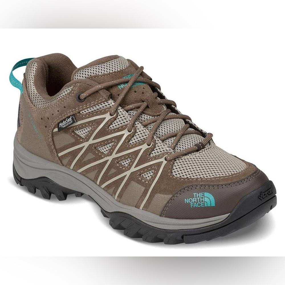 The North Face Storm III Waterproof Hiking Shoes Women 9.5 Cub Brown Vibram